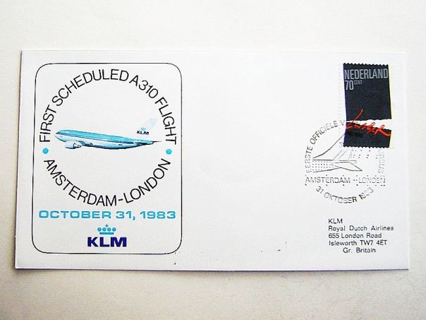 1983 London KLM A310 - (5782)